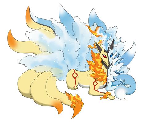 mega evolution ninetales|Ninetales .